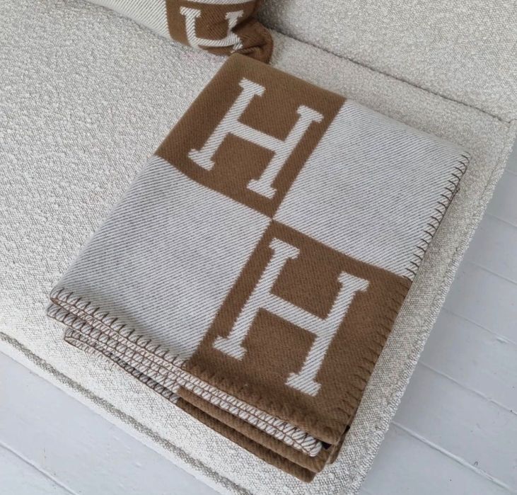 Hermes Avalon Camel одеяло налични