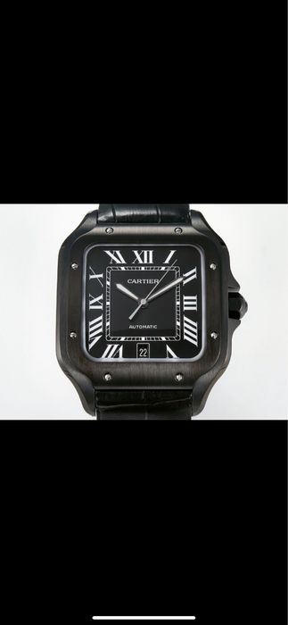 Cartier Santos Black