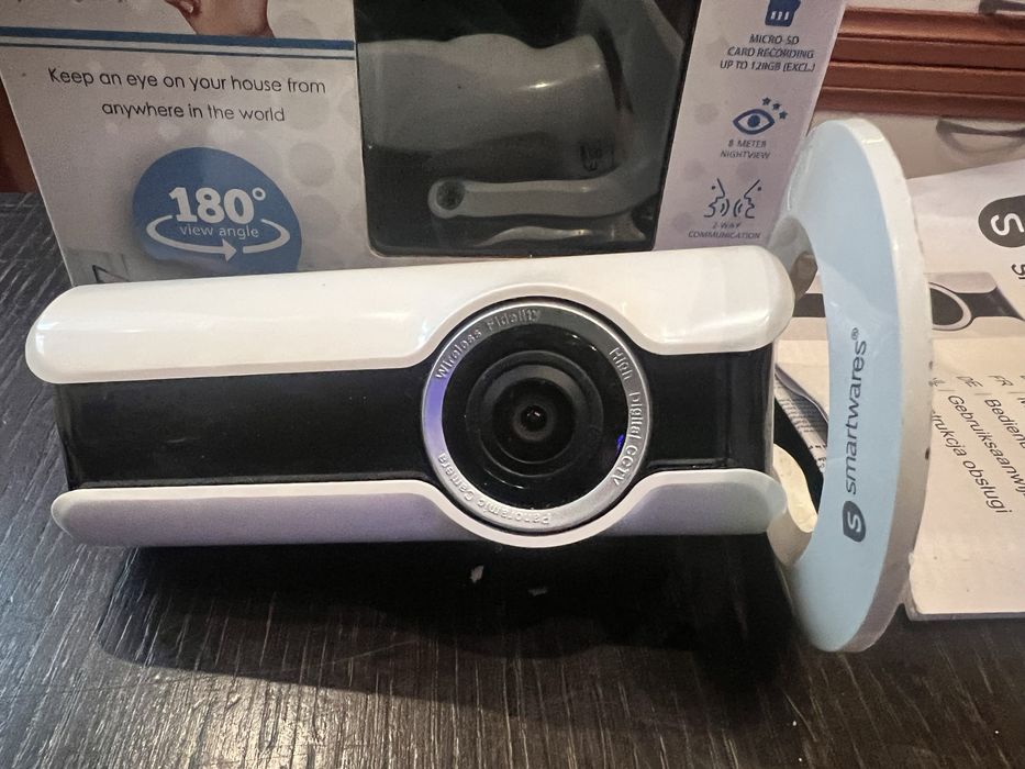 Камера за видеонаблюдение, IP WIFI панорамна, 1Mpx, 720p, IP20