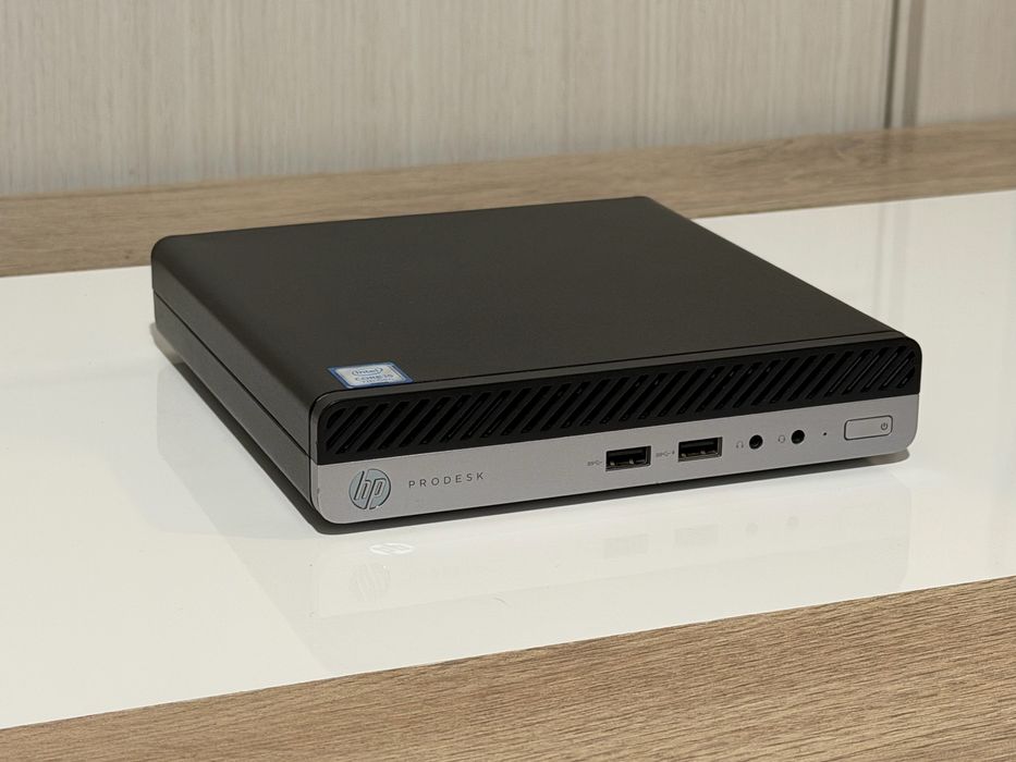 HP ProDesk G400 mini, i5-7500T, 8GB, 240GB NVMe