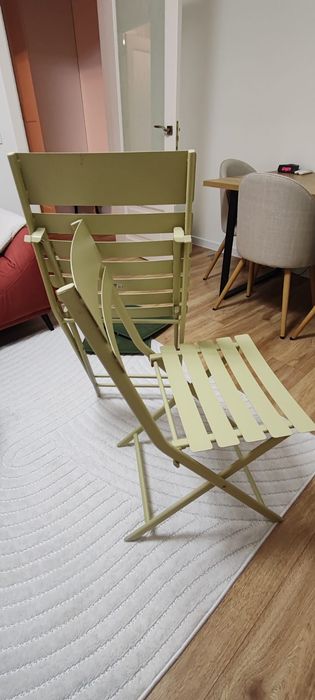 Set 2 Scaune pliabile terasa/balcon