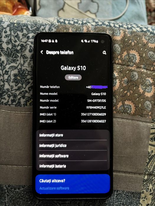 Samsung S10 WQHD+ 8GB RAM + 128gb