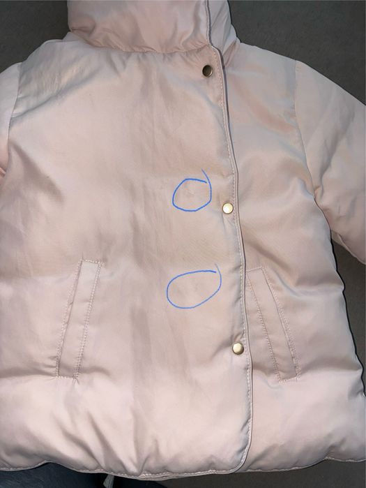 Geaca Zara puf si pene 98