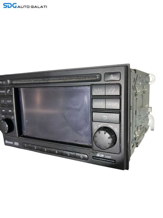 Navigatie Radio CD Player Nissan Qashqai J10 2007 - 2013 Cod 7612830052 259158H20C [C8600]