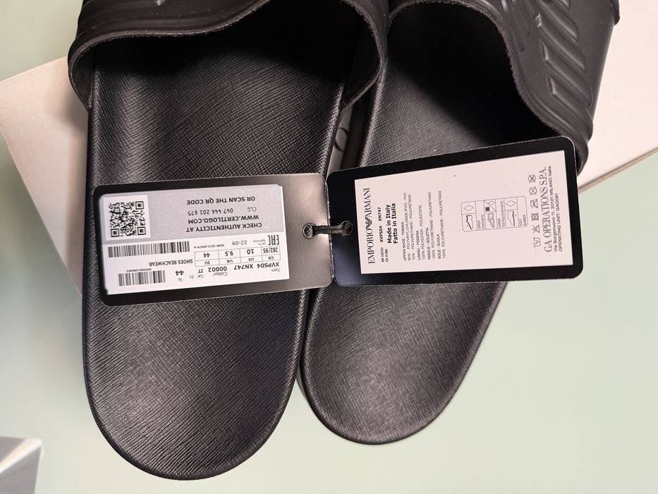 Мъжки чехли Armani  44 номер