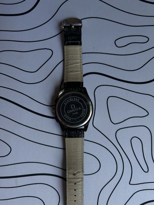 Сасы Omega Seamaster (черный циферблат)