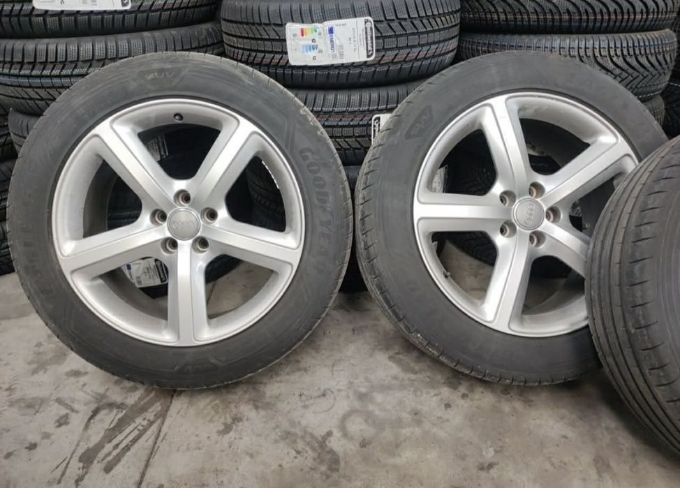 5x112 19 Оригинални Алуминиеви Джанти с летни гуми от Audi
