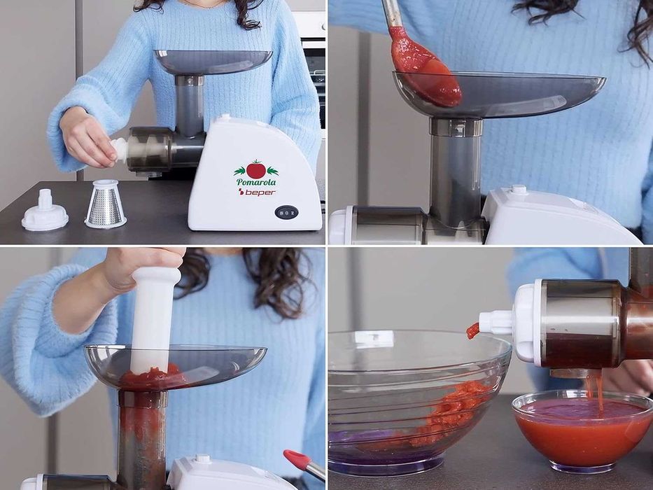 Машина за мелене на домати Beper, 300W