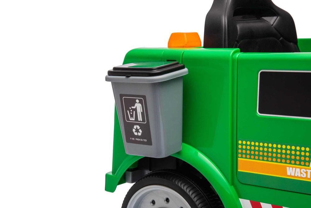 Masinuta electrica pt.copii Kinderauto Dumpster, 2x35W 12V Green
