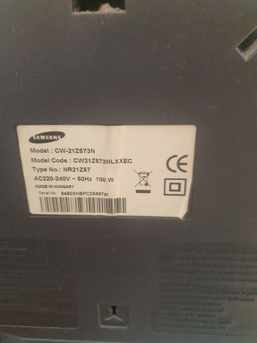 Samsung CW-21Z573N-ОТЛИЧЕН!