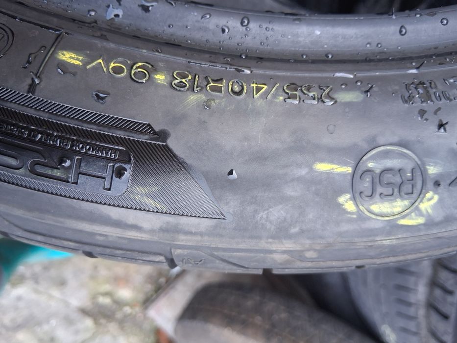 18цола спорт пакет 255 40 и 225 45 18 Hankook 4броя летни дот 2024г