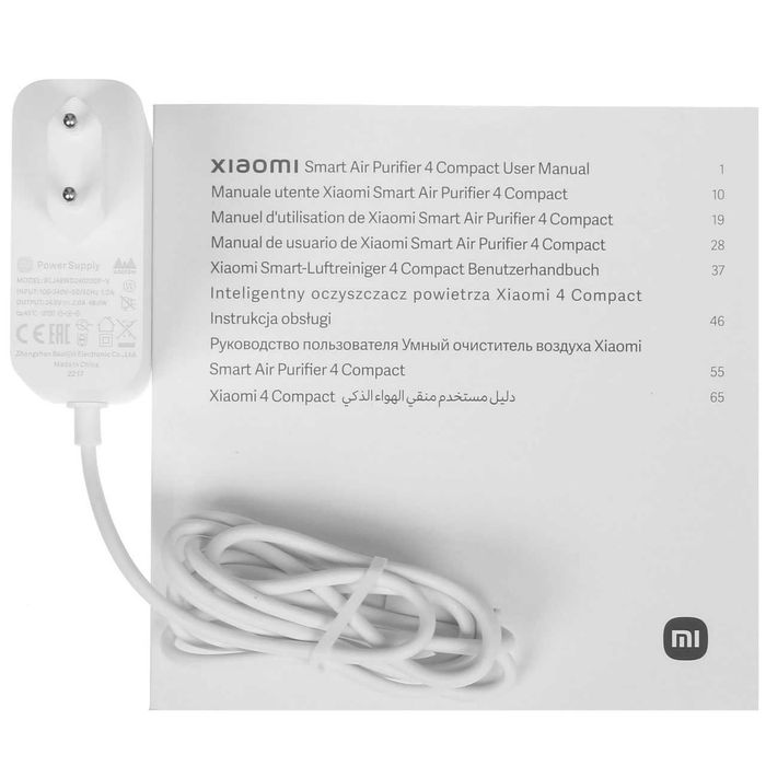 Очиститель воздуха Xiaomi Mi Air Purifier 4 Compact белый