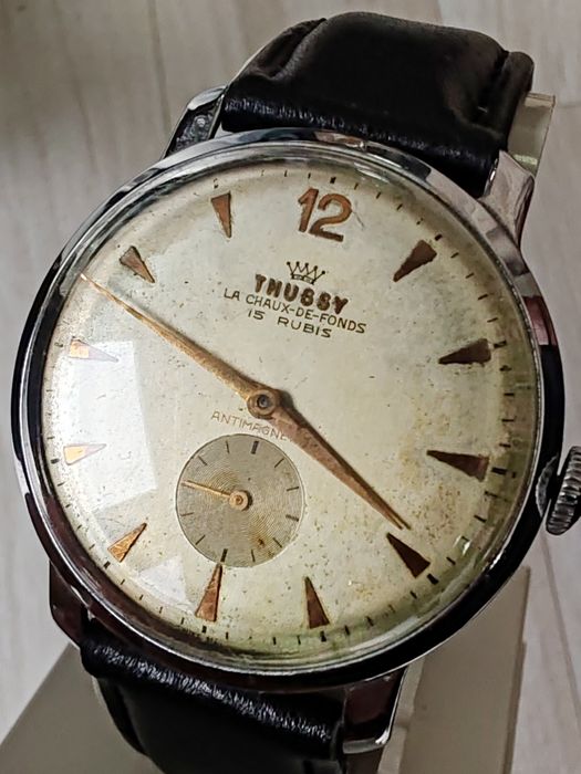 Ceas Thussy Anii'40, Int Manuala 37 mm Funcționează excelent!