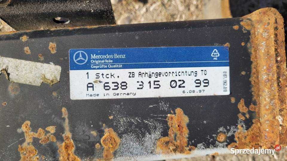 Теглич Стационарен Теглич и Монтаж за Mercedes Vito W638