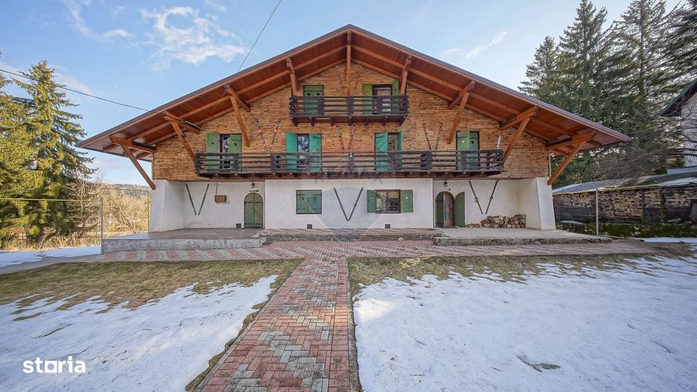 Vilă istorică, activ turistic cu randament 12%, Timișu de Sus, Brasov