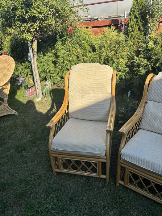 Комплект естествен ратан