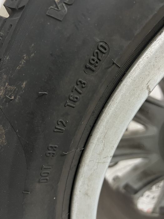 Roti Originale Mercedes + Senzori/Anvelope 245/50/18 Run Flat