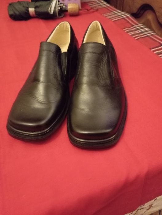 Pantofi din piele naturala mocasini Nr 42