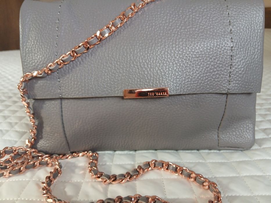 Кожена чанта Ted Baker Parson