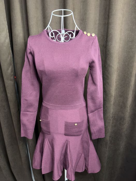 Дамска Рокля Бордо