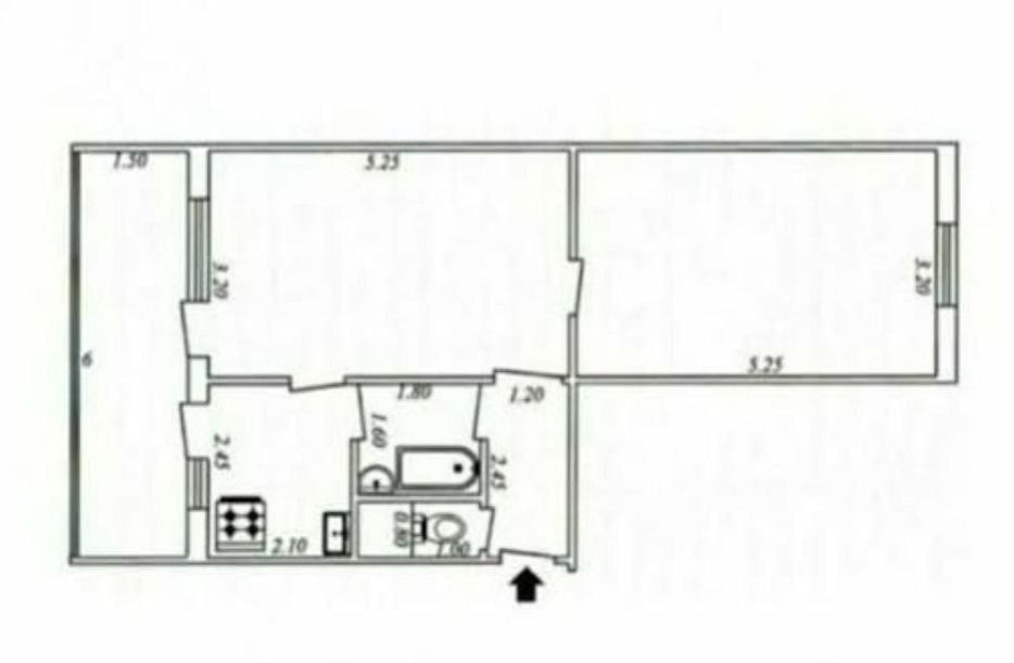 Продается 2в2/1/4 ТТЗ-1 (зеркалка)