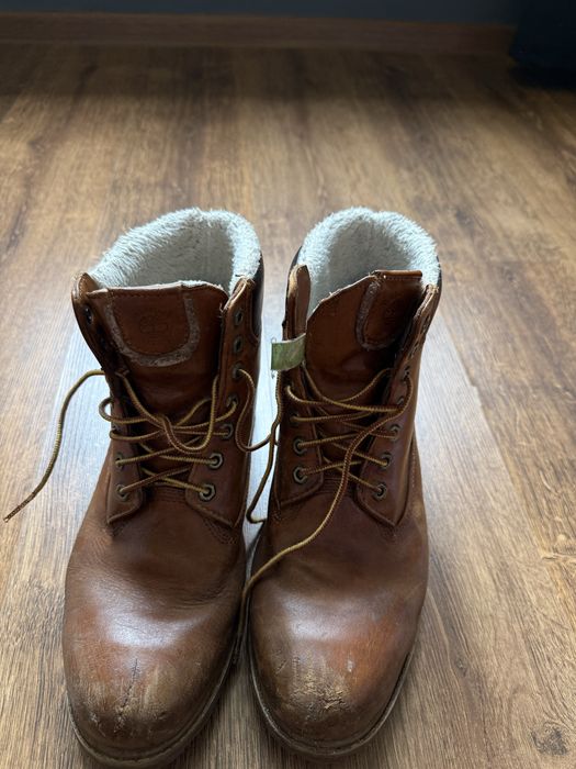 Timberland кожени зимни боти – естествена кожа