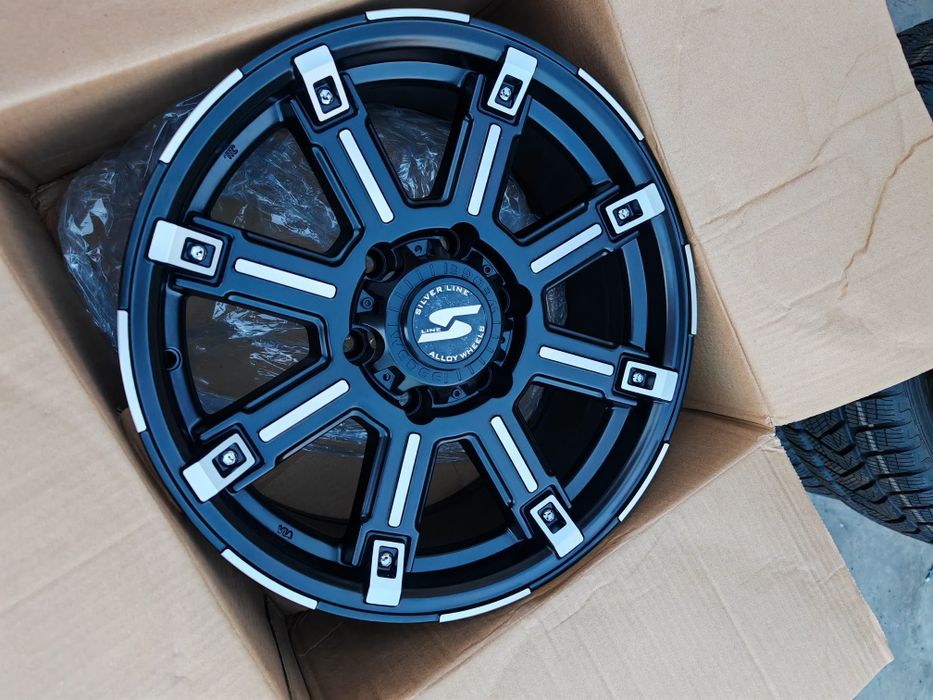 Jante de aliaj pe 17 pentru Suv  Marca silver line