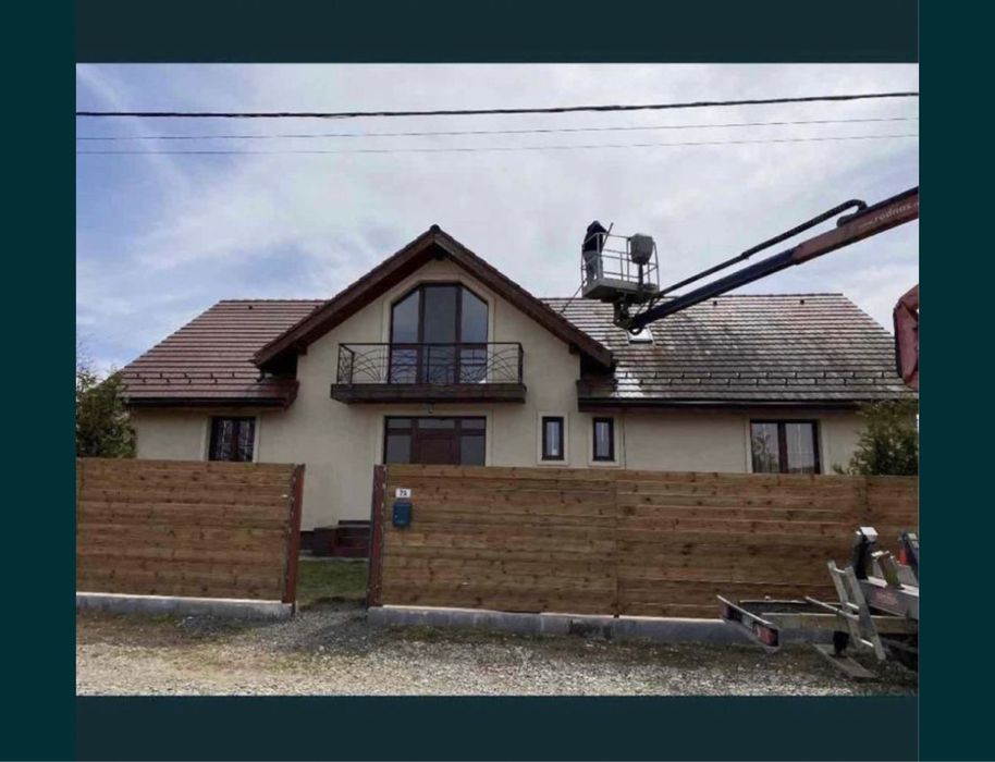 Spal vile case acoperisuri blocuri spalat curat geamuri gard burlane