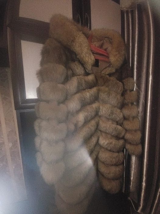 Шуба песец трансформер