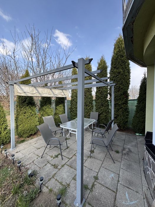 Pergola cu prelata terasa