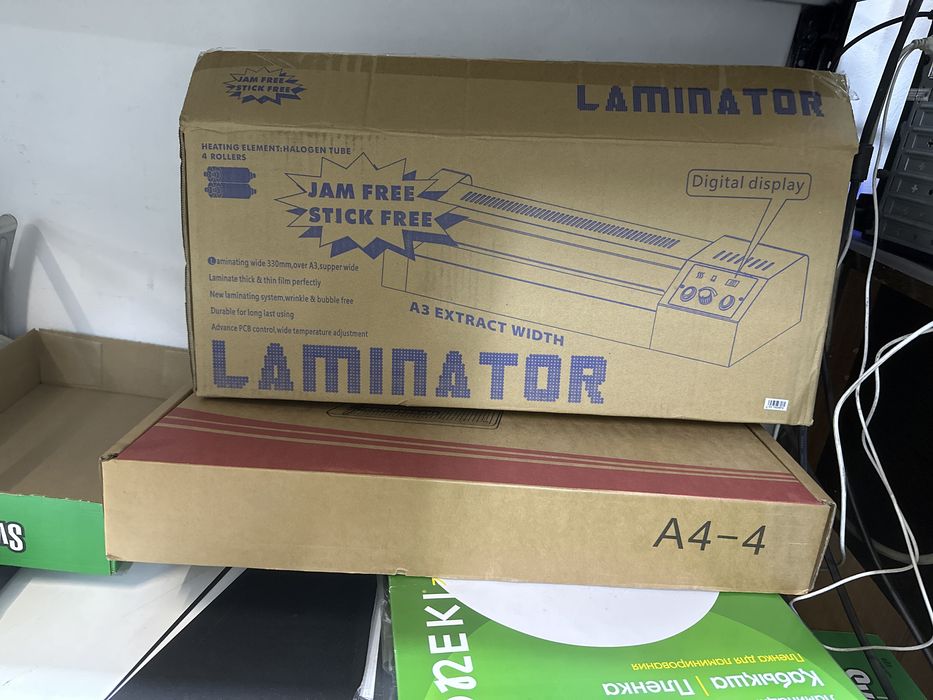 Продается новый сенсорный ламинатор формата А3