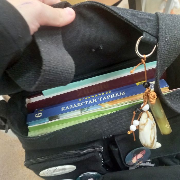 Сумка с значками