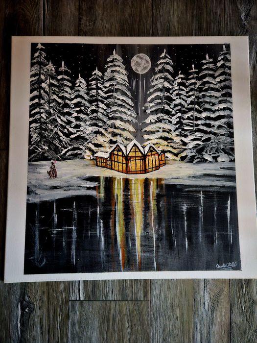 Realizez tablouri pictate pe pânză sau lemn!