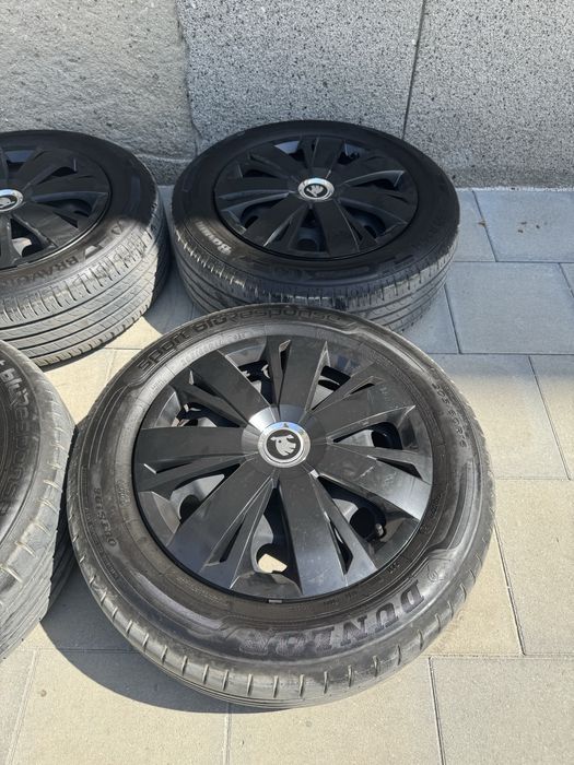 Оригинални железни джанти 16” 5x112 + гуми - Skoda / Seat / VW / Audi