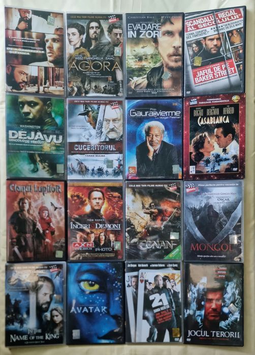 Dvd-uri originale cu filme, cu subtitrare in limba romana