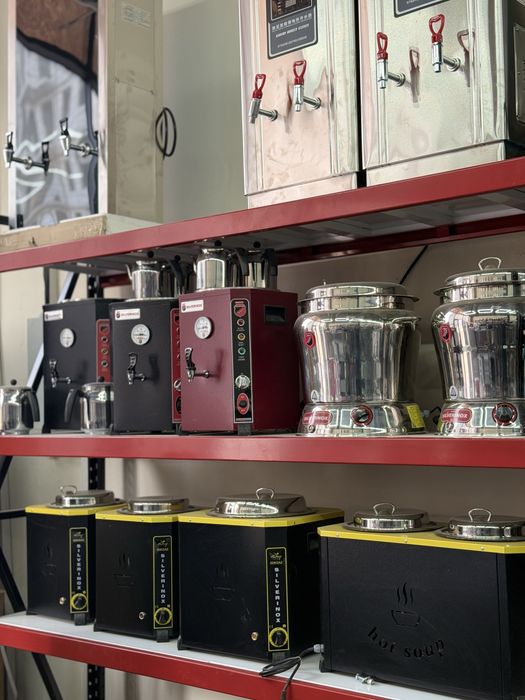 Мойка стол стилаж самовар