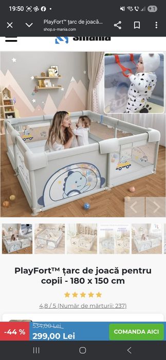 Țarc bebelusi? 150x180