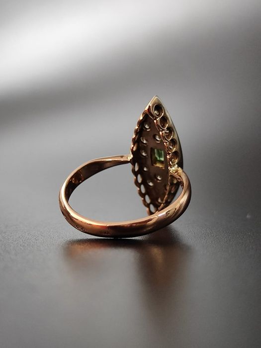 Кольцо с бриллиантами 585 проба