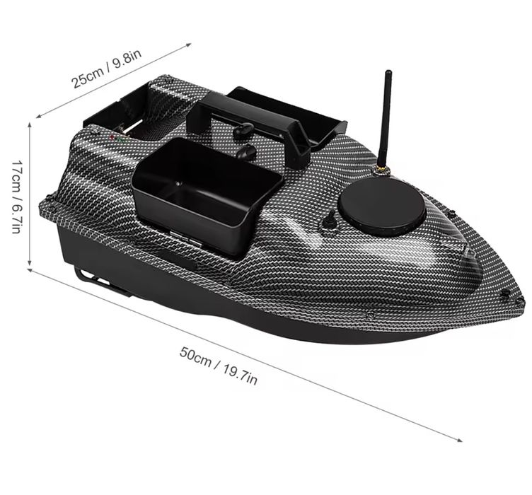 Лодка за захранка с 40 точков GPS