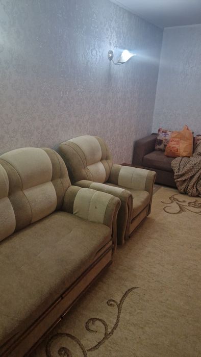 Диван угловой с креслом