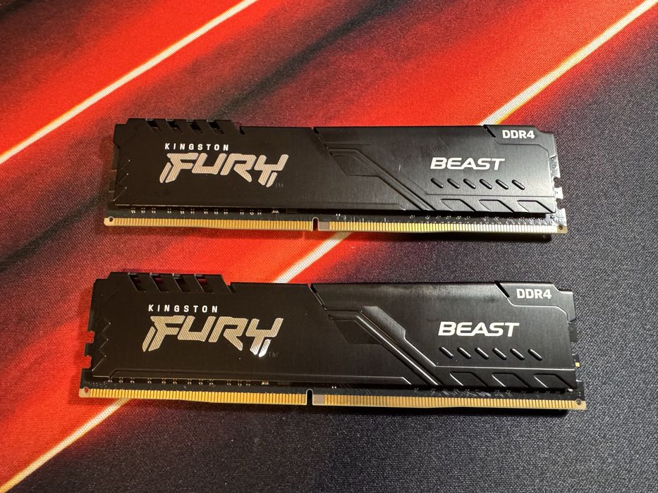 DDR4 32GB (2×16GB) Kingston FURY Beast 3200MHz CL16