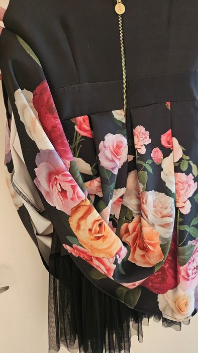 Флорална официална рокля