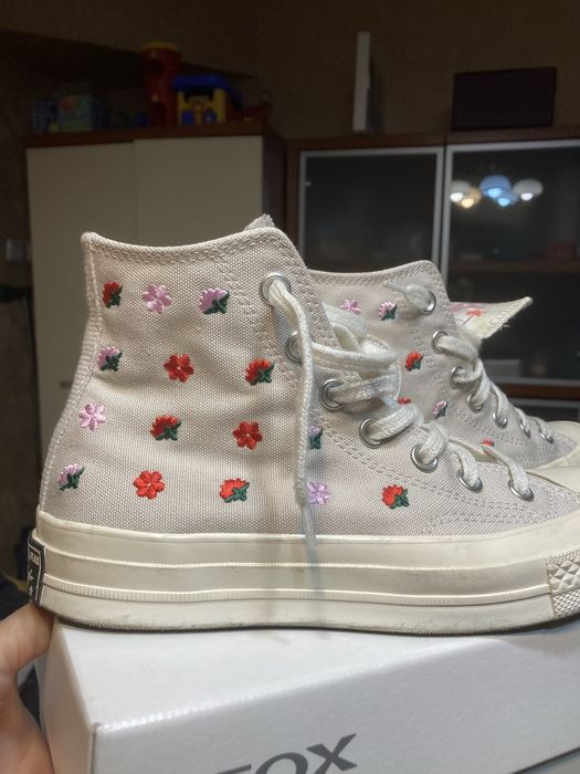 Кеды Converse Chuck Taylor 70 floral размер UK 4,5