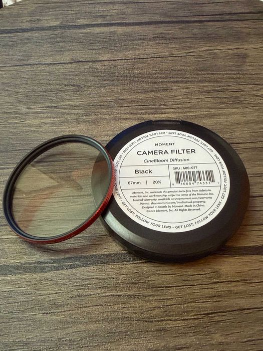Moment CineBloom Diffusion 20% Filtru 67mm