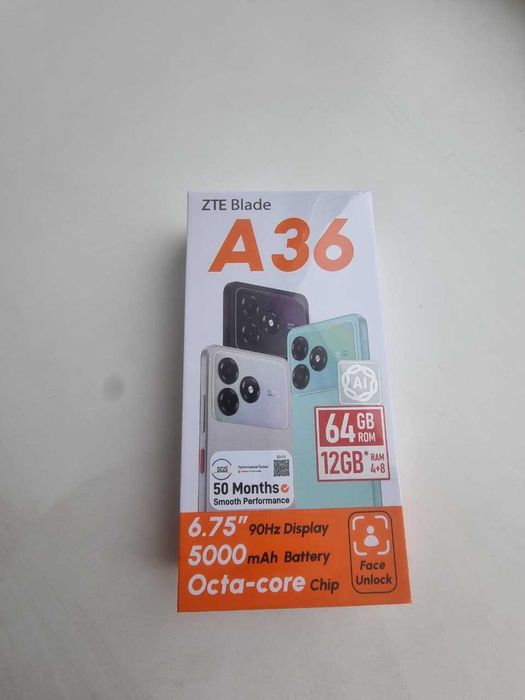 Новый телефон ZTE blade A36