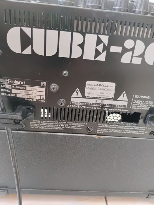 Roland Cube 20x amplificator chitara