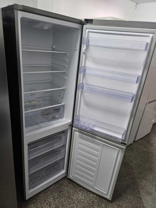 Frigider Beko RCSA300K30SN, 291 l, H 181 cm, Iluminare LED Inox Nou!