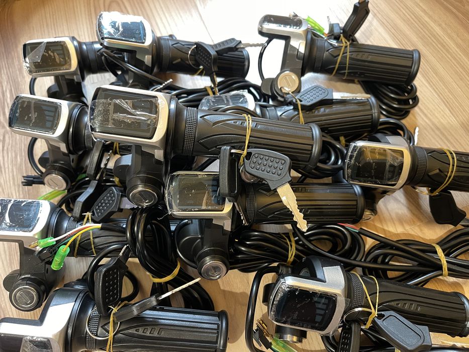 Газ масур ръчка дръжка палец за електрическа триколка