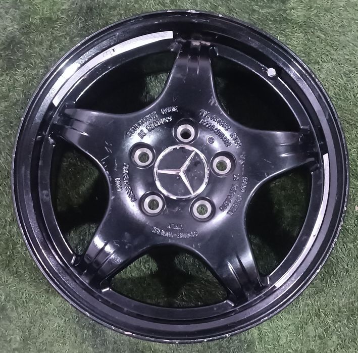 1-штук. R-16 Мерс 5*112 оригинал.Ауди,Шкода,Пассат б5 и т д.Пачтиновый