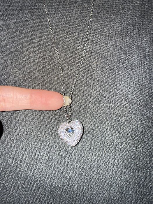 Колие Swarovski с висулка сърце